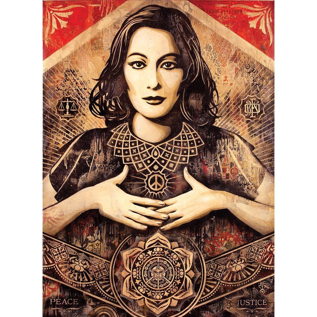 Peace and Justice Woman, 2013
.
From the Archives

via @obeygiant