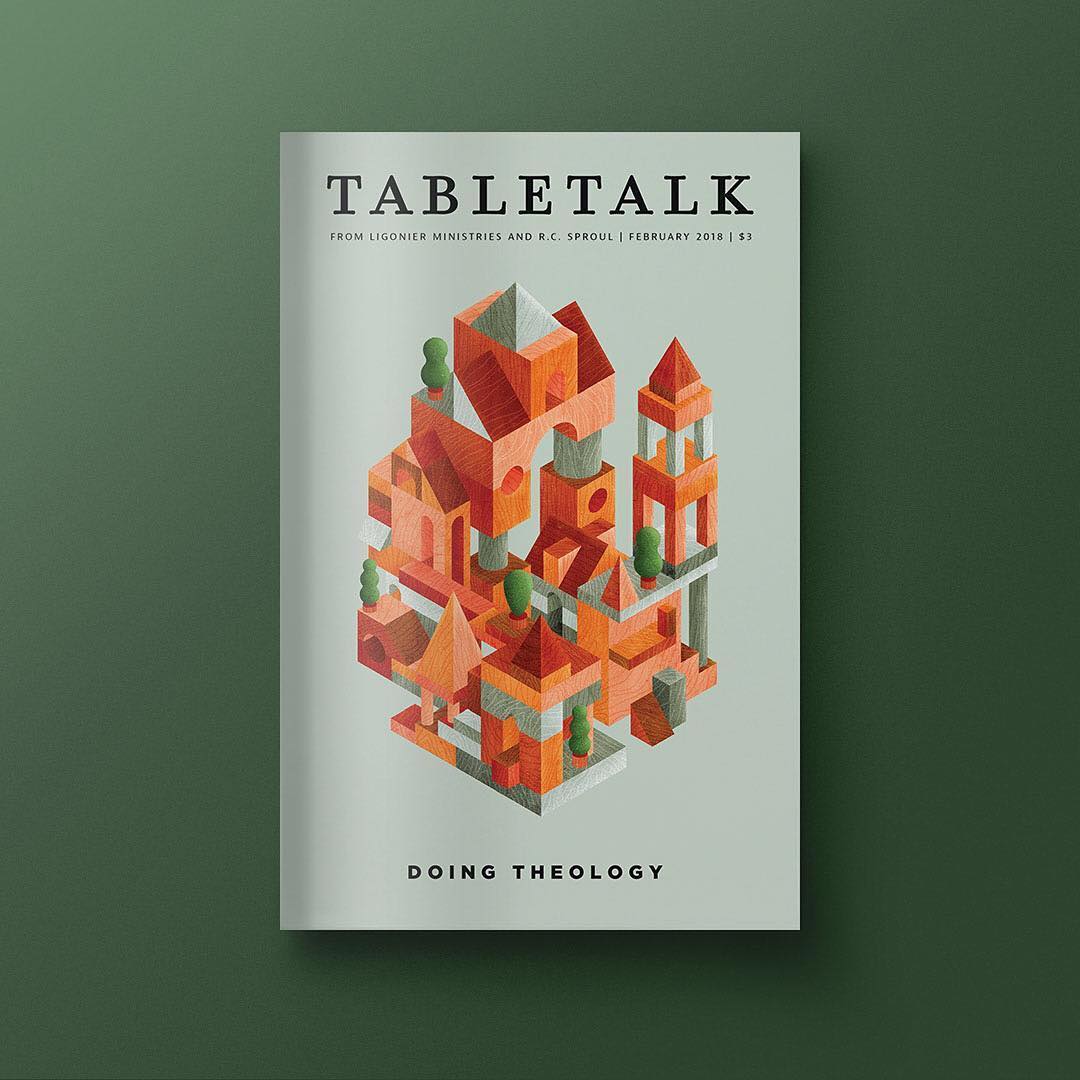 “All people are theologians because all people have some thought about who or what the divine is,” says this month’s issue of Tabletalk. Throughout our lives, our understanding of God is built upon, block by block, continuously constructing a more complete interpretation of who He is. Illustration by @studiomuti via @metaleapcreative